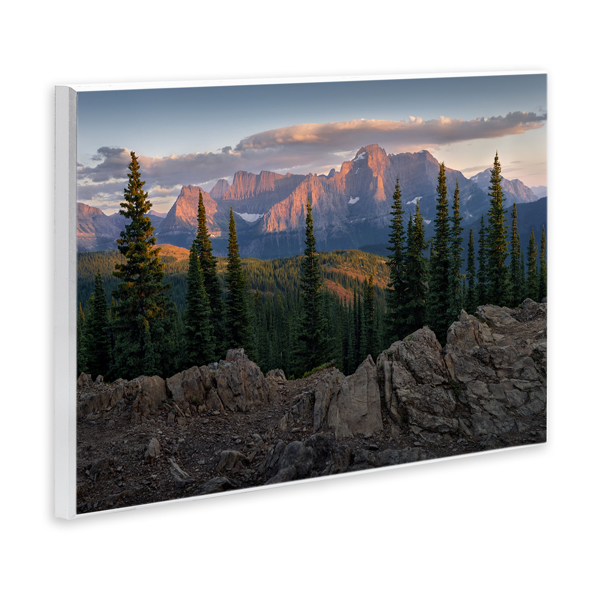 Stupell Industries Diurnal Mountain Scenery Landscape Photography Unframed Art Print Wall Art, 15 x 10
