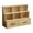 2 Drawer, variant on Siruishop Wooden Storage Cabinet Desk Organizer for Makeup Jewelry Collectibles Office 2 Drawer