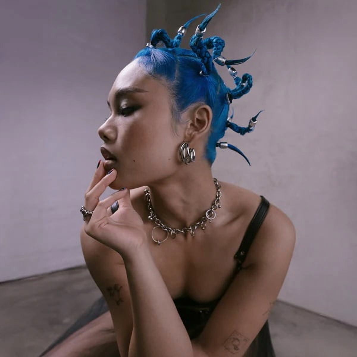 Arctic Fox Arcane Jinx Bold Electric Blue Semi-Permanent Hair Color Dye