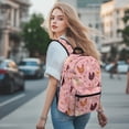 thumbnail image 4 of Psesaysky Chicken Floral Bees Trippy Mushroom Backpack Kids School Bag, Cartoon Butterfly Snail BookBags 4 Pcs Lunch Box Water Bottle Carrier Bag, Starry Girls Boys Large Capacity Rucksack, 4 of 7