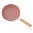 thumbnail image 1 of Cacerola para salsa de leche, a prueba de palos, multifuncional, uniforme, a prueba de calor, olla de ramen con mango de aislamiento térmico para estufa de gas, cocina de inducción, 20 cm, 1 of 10