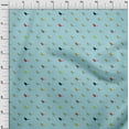 thumbnail image 3 of oneOone Viscose Chiffon Fabric Artistic Bird Print Fabric by Yard 42 Inch Wide, 3 of 4