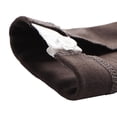 thumbnail image 4 of Pantalones Con Elástico Ajustable para Embarazo Botón Extensible (café), 4 of 5