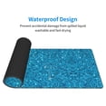 thumbnail image 5 of Disketp Gaming Mouse Pad Blue Glitter Pattern Large Mouse Mat Long Extended Desk Pad Non-Slip Rubber Mice Pads Stitched Edges Thin Pad (11.8x31.5 Inch), 5 of 9