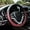 Wine Red, variant on Microfiber Leather Steering Wheel Cover Universal 15 Inch Standard Size Wine Red