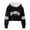Black, variant on BOBOGOJP Girls Fashion Hoodies Kids Cute Striped Long Sleeve Crop Tops Hooded Sweatshirts 5-14 Years (Pink, 3-4 Years)