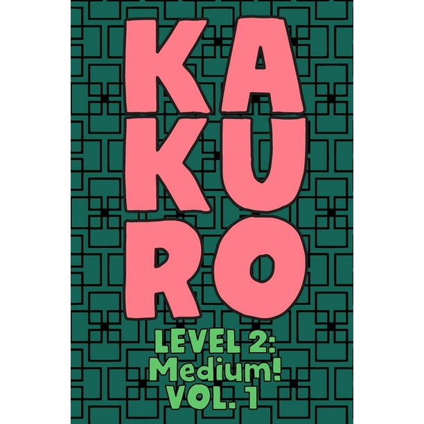 Kakuro Level 2 Medium Vol 1 Play Kakuro 14x14 Grid Medium Level 