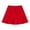 Red, variant on Khunlpohl Girls Pleated Skorts Elastic Waisted Solid Color Skirt Plain Basic Casual Skirts for Kids 2-15 Years