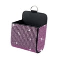 thumbnail image 3 of Zorion Car Vent Storage Bag Versatile Car Accessories for Card Key Small Items Pink, 3 of 9