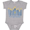 thumbnail image 3 of Inktastic Peace Light Hanukkah Boys or Girls Baby Bodysuit, 3 of 5