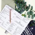 thumbnail image 2 of Clever Fox Planner Premium Edition – Undated Luxurious Weekly & Monthly Planner to Increase Productivity and Hit Your Goals – Organizer – Start Anytime, A5, Lasts 1 Year, Grey (Weekly), 2 of 7