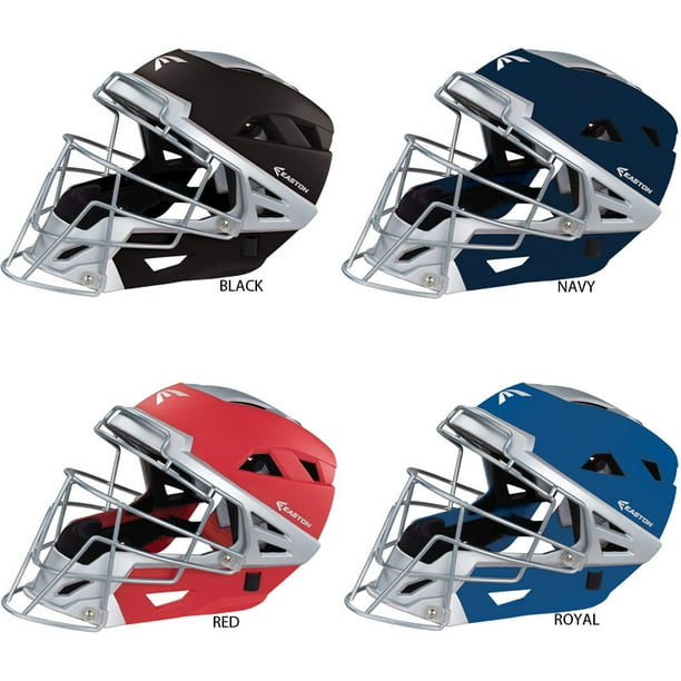 Download Easton Mako C Baseball Hockey Style Catchers Helmet Face Mask New Navy S Walmart Com Walmart Com PSD Mockup Templates