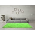 thumbnail image 3 of Ahgly Company Indoor Rectangle Abstract Green Modern Area Rugs, 2' x 5', 3 of 4