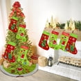 thumbnail image 5 of Christmas Stocking Set Of 4 High Quality Christmas Decorations Christmas Gift Socks For 18x12 Inch Large Xmas Stocking For Kids, 5 of 5