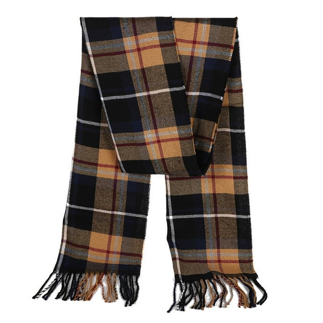 Lana Feel Bufanda caliente suave ligero escocés Escocia Check Tartán Plaid Regalo para Hombres Mujeres Niños