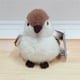 thumbnail image 4 of Lindo pájaro de peluche colgante suave animal de peluche loro pato llavero mochila de peluche accesorio regalo para niños amantes de las aves, 4 of 8