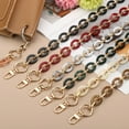 thumbnail image 4 of Acrylic Purse Chain, Handbag Chain Straps Bag Strap Detachable Handle for Purse Handbags DIY 16" Gray, 4 of 7