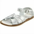 thumbnail image 3 of Salt Water Sandals by Hoy Shoe Original Sandal - Silver - Toddler 6 - 812-SILVER-6, 3 of 3