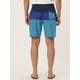 thumbnail image 5 of INSPIRE CHIC Pantalones cortos de bloque de color de verano pahombre Pantalones cortos de plapanadar con racon cordón Azul negro 34, 5 of 6