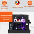 thumbnail image 3 of SIHAO UV Printer, A3 XP600 UV DTF Printer, 5760 * 1440dpi Precision UV Flatbed Printers Machine with Vacuum Platform & Bottle Holder for Bottles Stickers Acrylic Phone Cases Leather Metal Glass, 3 of 8
