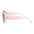 thumbnail image 4 of Women's Polarized Sunglasses Oversized Square Shield Style UV400 Pink, Smoke, 4 of 5