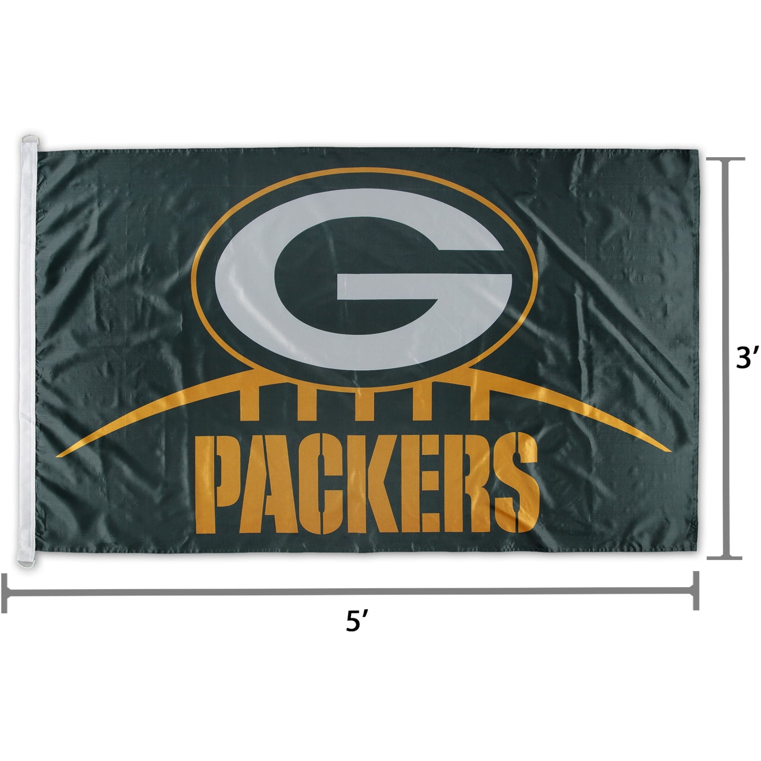 NFL Green Bay Packers Prime 3 x 5 Flag