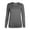 #930 Dark Gray, variant on Felirenzacia Cotton Long Sleeve Tee Shirts for Women Slim Fit Pullover Basic Crewneck Tops