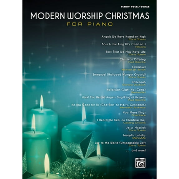 Pre-Owned Modern Worship Christmas for Piano: Piano/Vocal/Guitar, 9781470627683, 147062768X, Paperback,