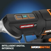 Worx Nitro WX177L 20V Brushless Switchdriver 2.0 2-in-1 Cordless Drill & Driver (Battery & Charger Included)