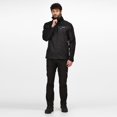 thumbnail image 2 of Regatta - Chaqueta Impermeable Highton Stretch para Hombre (Ceniza, Negro) Regatta UTRG4936_ashblack, 2 of 5
