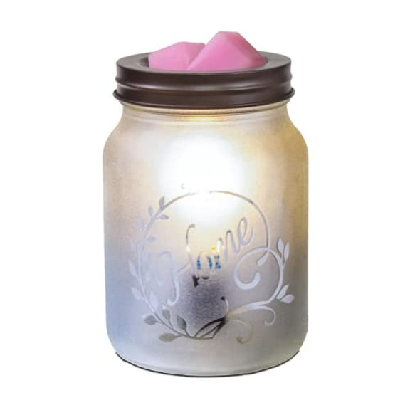Scentsationals Wax Melt Warmer, Wax Warmer for Scented Wax Melts - Sweet Home - Candle Wax Melter for Fragrance Cubes and Tarts