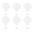 thumbnail image 1 of Shisuyan Lantern White 6Pcs 16.9X11.8X11.8In, 1 of 8