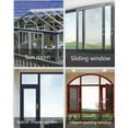 thumbnail image 3 of Sun Protection and Thermal Insulation Film, 8mm Aluminum Foil Insulation Film with Suction Cup, Anti-Peep Window Film for Sunroof Glass Doors, 3 of 7