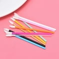 thumbnail image 3 of 50pcs Disposable Lip Brush Cosmetic Lipstick Gloss Wands Applicator Make Up Tool, 3 of 10