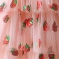 thumbnail image 6 of Baby Girls Summer Dress Sleeveless Strap Strawberry Print Dresses for Kids Little Girl Casual Daily Clothes, 6 of 6