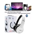 thumbnail image 2 of Audífonos Inalámbricos Diadema Bluetooth FM Blancos, 2 of 6