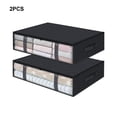 thumbnail image 4 of Organizador de armario Advancent alto almacenamiento para ropa y zapatos Negro, 4 of 6