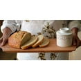 thumbnail image 3 of Butter Bell® Crock – Antique White Linen Ceramic Butter Holder with Lid, Keeper for Spreadable Butter, 3 of 12