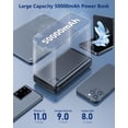 thumbnail image 2 of Banco de energía Enerwow 50000mAh PD 30W QC4.0 4 salidas, 2 of 9