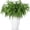 Green, variant on Inadays 12 Pcs Christmas Norfolk Pine Branches, Norfolk Pine Artificial Christmas Stems DIY Crafts Faux Christmas Greenery Norfolk Pine Branches for Xmas Wreath Garland Home Decor