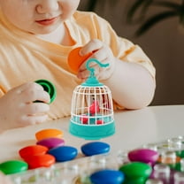 Supvox Interactive Control Talking Parrot Toy for Kids Realistic Sound Activated Bird Toy 6.5 Inch