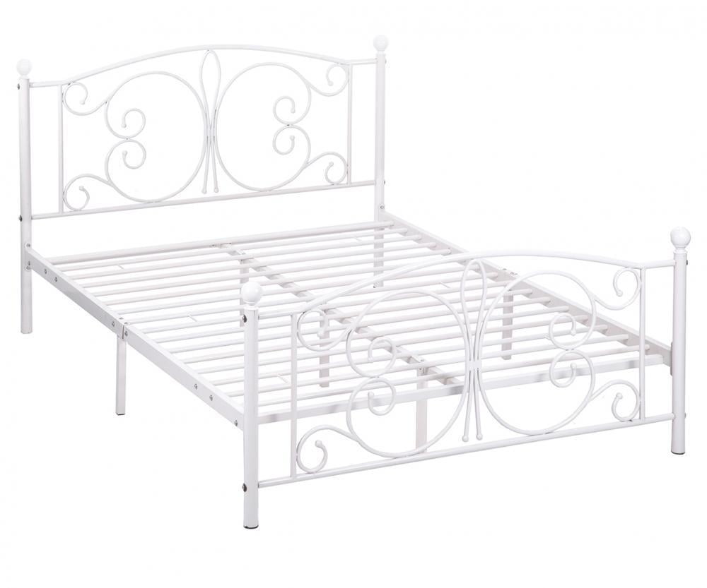 Metal Platform Bed Box Spring Replacement Includes Metal Slats,Queen