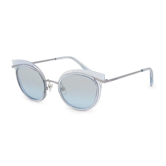 Swarovski sunglasses SK0169 WOMAN 50/23/145 84X SHINY LIGHT BLUE