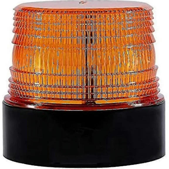 12v Led Wireless Strobe Light Magnetic Flashing Emergency Signal Lights (orange)