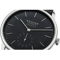 thumbnail image 4 of NOMOS Glashutte Orion Neomatik 39 Automatic Stainless Steel Black Dial Black Leather Strap Mens Watch 346, 4 of 7
