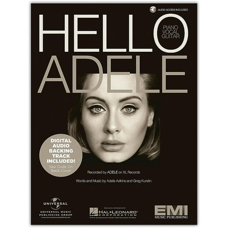 Hal Leonard Hello - Adele, Piano/Vocal with Online Backing