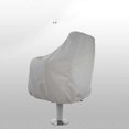 thumbnail image 3 of Pack Boat Seat Cover, Outdoor Waterproof Pontoon Captain Boat Bench Chair Seat Cover, Chair Protective Covers, 3 of 3