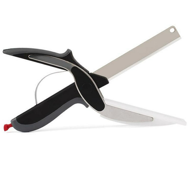 Dropship Clever Cutter 6 In 1 Kitchen Scissors Knife Food Cutter Chopper W/  Cutting Board to Sell Online at a Lower Price