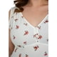 thumbnail image 5 of Blusa Linea A Tallas Extras Zenobia 10957 Blanco Floreado 42, 5 of 6