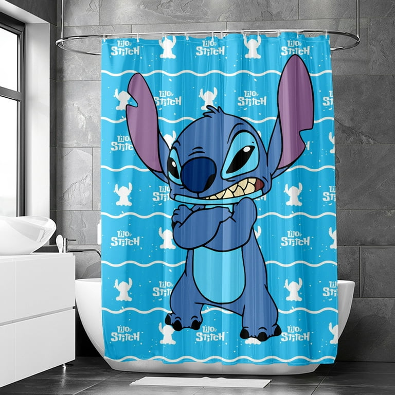 Lilo Stitch Shower Curtains Fashion